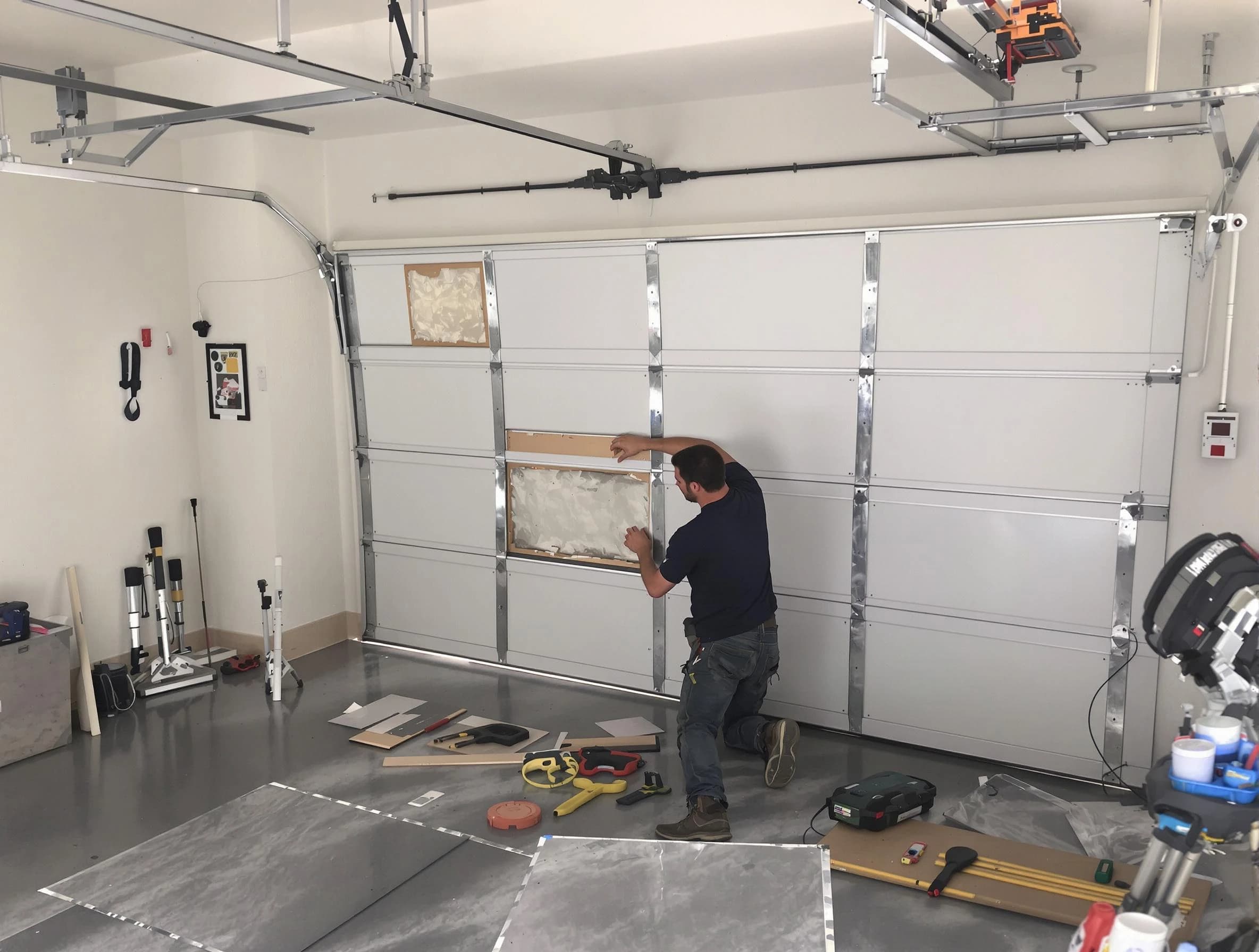 Garage Door Panel Repair in Glendale
