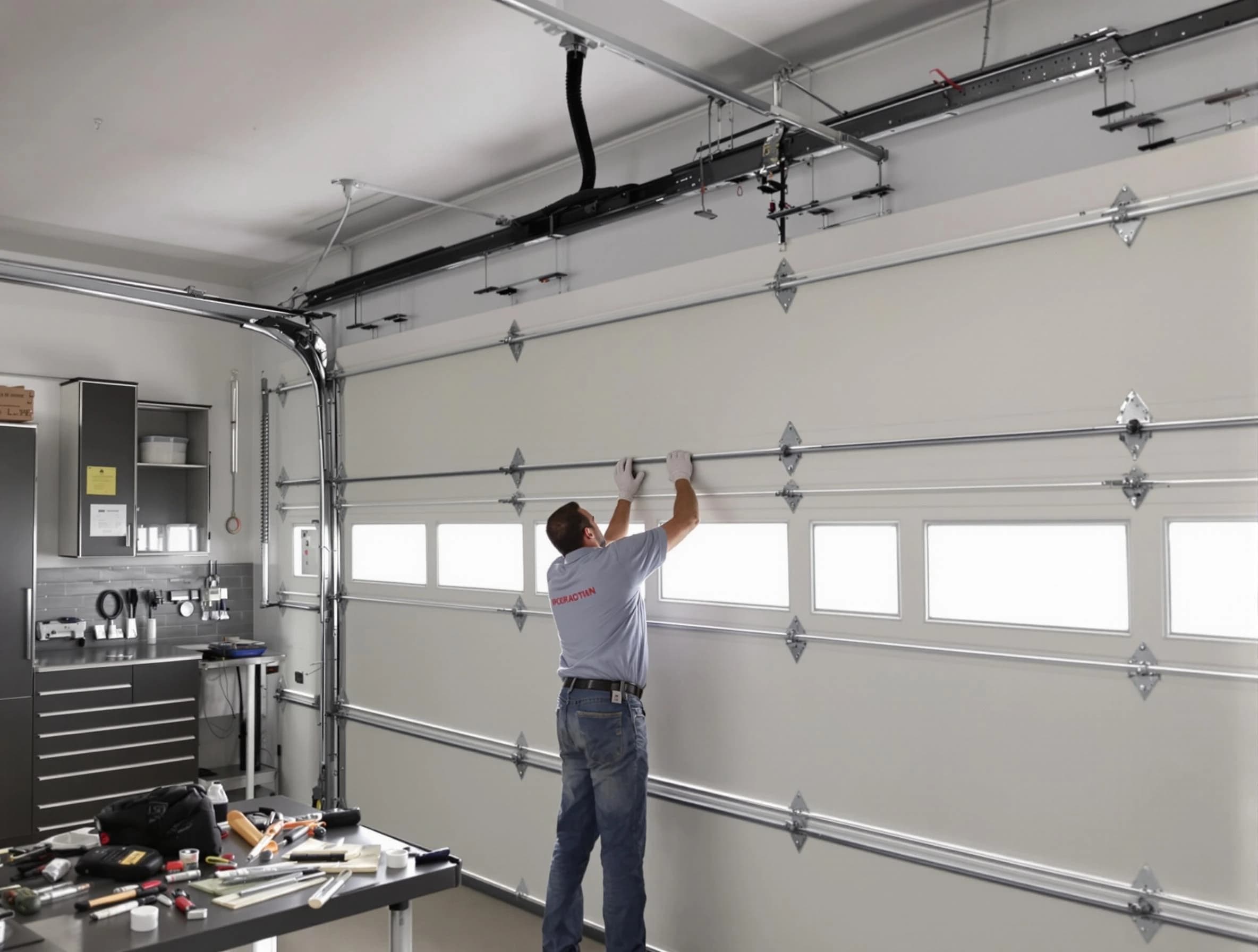 Garage Door Track Repair in Glendale