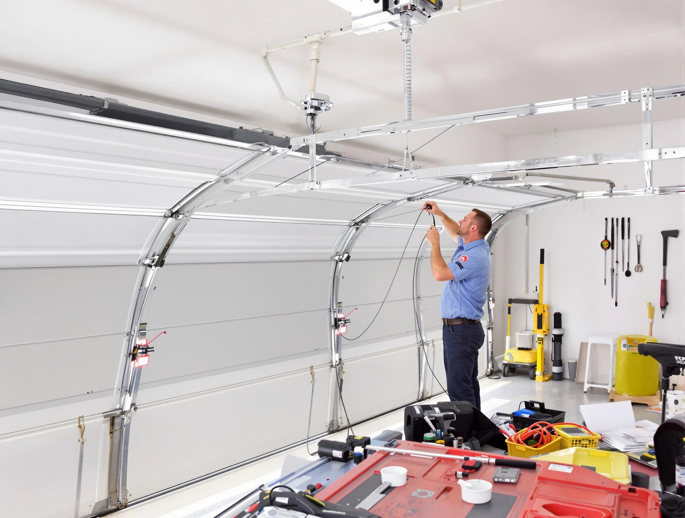 Garage door cable repair service by Glendale Garage Door Repair in Glendale