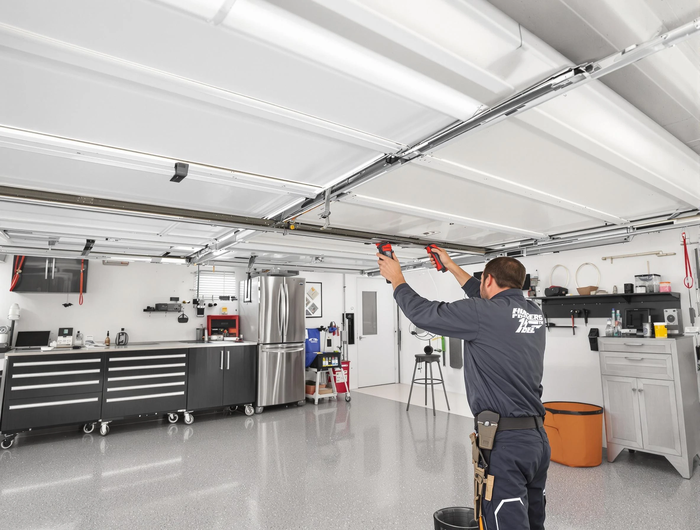 Overhead garage door repair service by Glendale Garage Door Repair in Glendale
